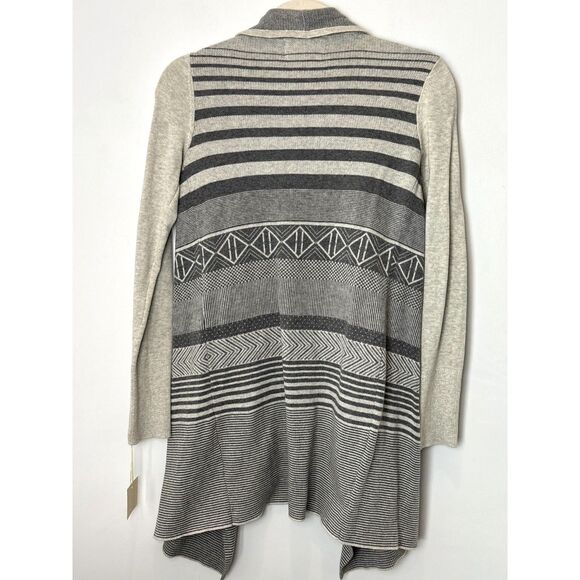 Ruby Moon Open Sweater Cardigan Size XS Neutral Southwestern Boho New NWT L27 - Picture 2 of 16